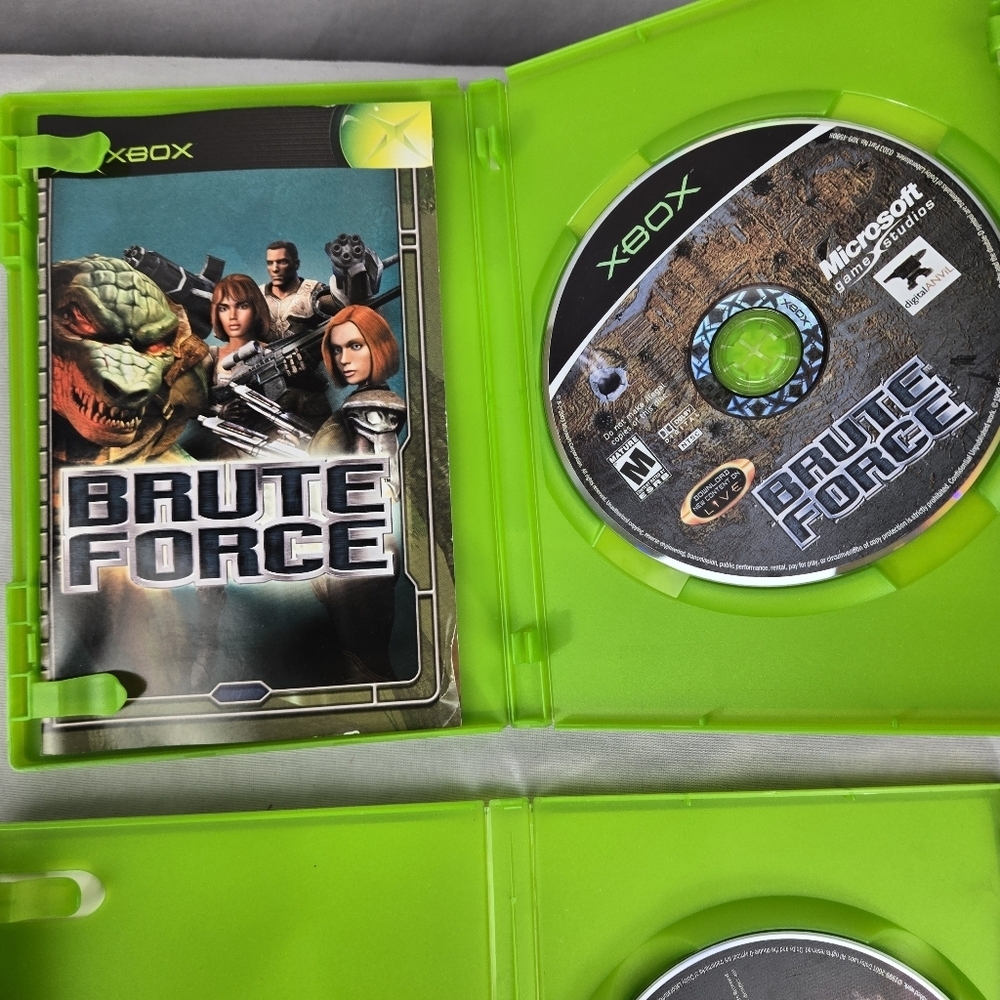 Lot Of 4 Original XBOX Games Fable Project Gotham Brute Force Ghost Recon Works - Picture 8 of 10
